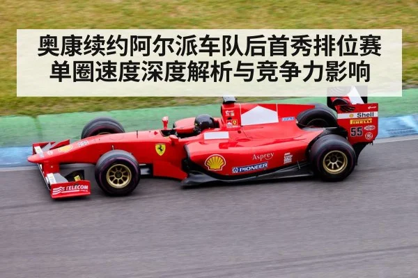 Formula 1 race car on track